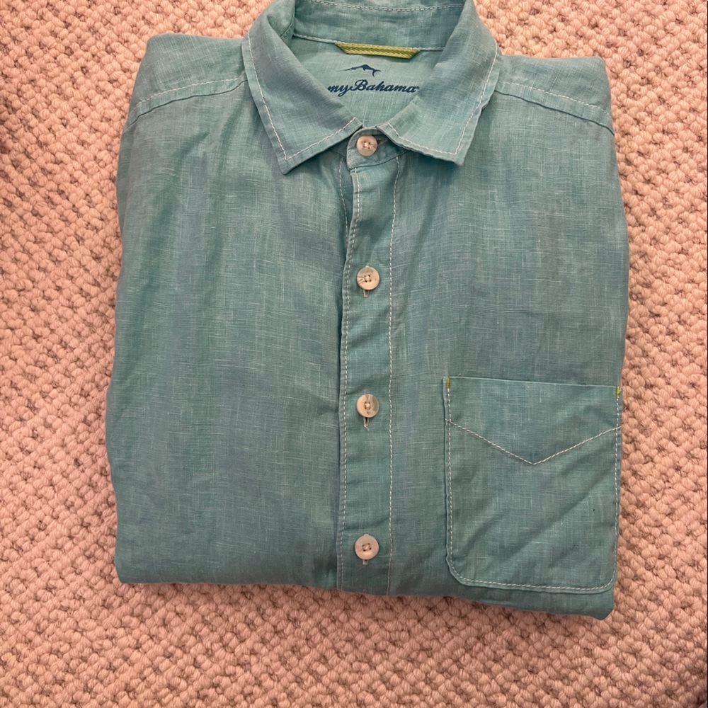 Tommy Bahama Linen Button-Down - image 5